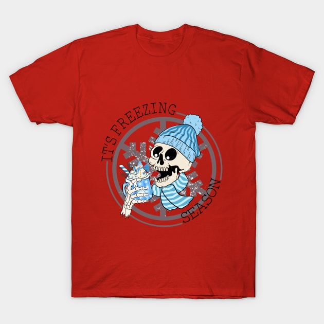 It's Freezing Season T-Shirt by Gomqes